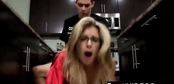 Stepson forced mom in kitchen part 3 - FREE Mom Tube Videos at FamXvideos.com